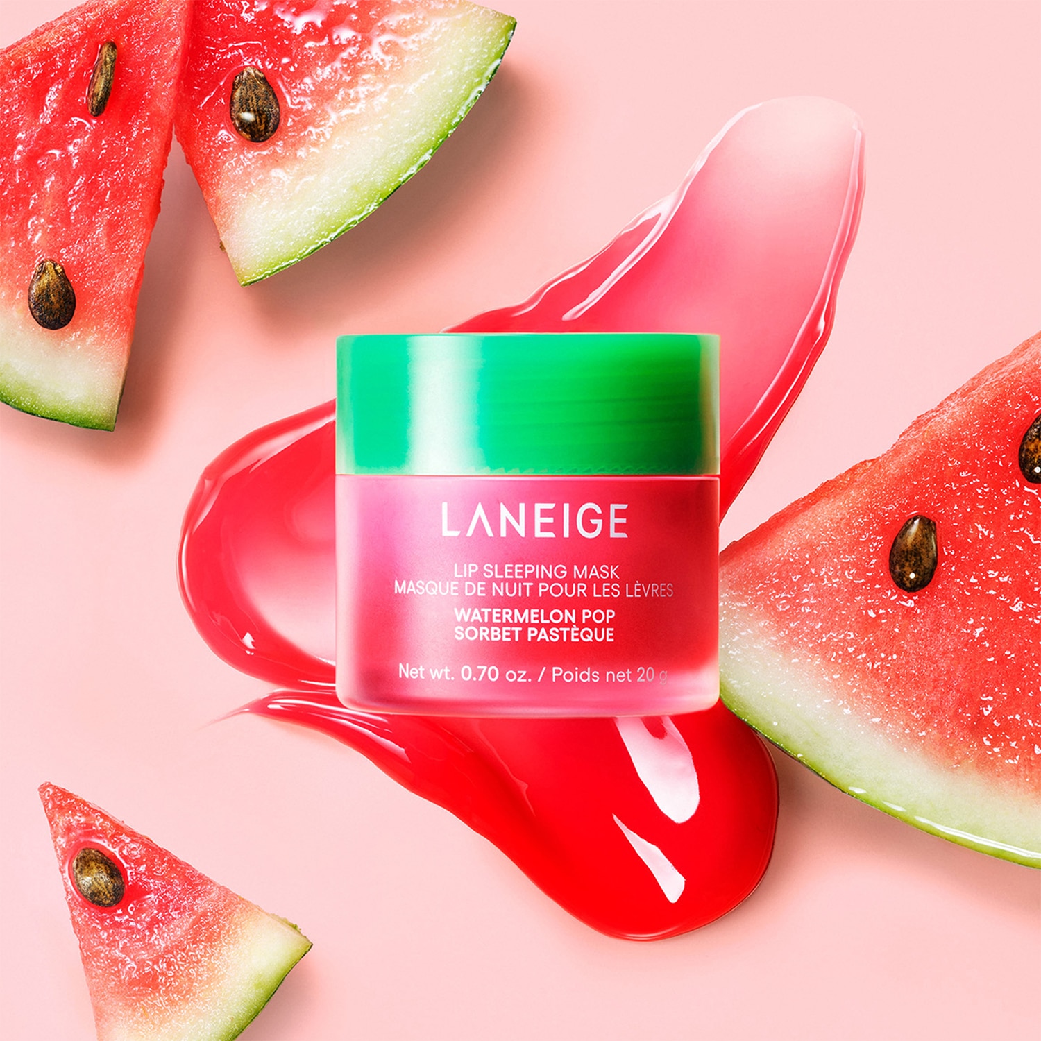 LIP SLEEPING MASK WATERMELON POP (MASCARILLA DE NOCHE PARA LABIOS)